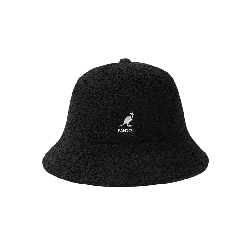Подлинная шляпа Kangol из кожи кенгуру, фишерман, мужская и женская, открытое лицо, шляпа с большим облетом головы, солнцезащитная, головной убор-базин
