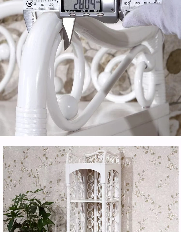Nội thất mây phòng khách đồ nội thất căn hộ nhỏ Thời trang châu Âu trắng gỗ rắn bàn cà phê TV kết hợp tủ ghế sofa đẹp hiện đại