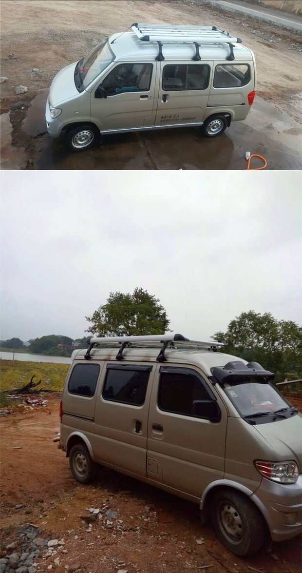 Changan Star 2 3 79 thế hệ Xiaokang Jinbei Wending van hành lý giá nóc phổ biến sửa đổi đặc biệt thanh ngang giá nóc