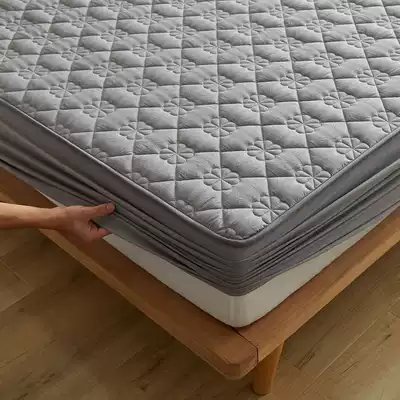 Class A Japanese pure cotton bed bag single piece Simmons protective cover cotton Thick bed mattress water washing cotton dust cover