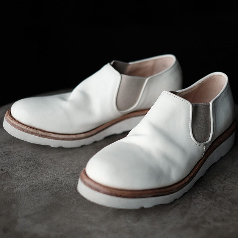 Konglongmogu new summer Goodyear handmade shoes cow leather small white shoes female men 100 hitch low help shoes 8017