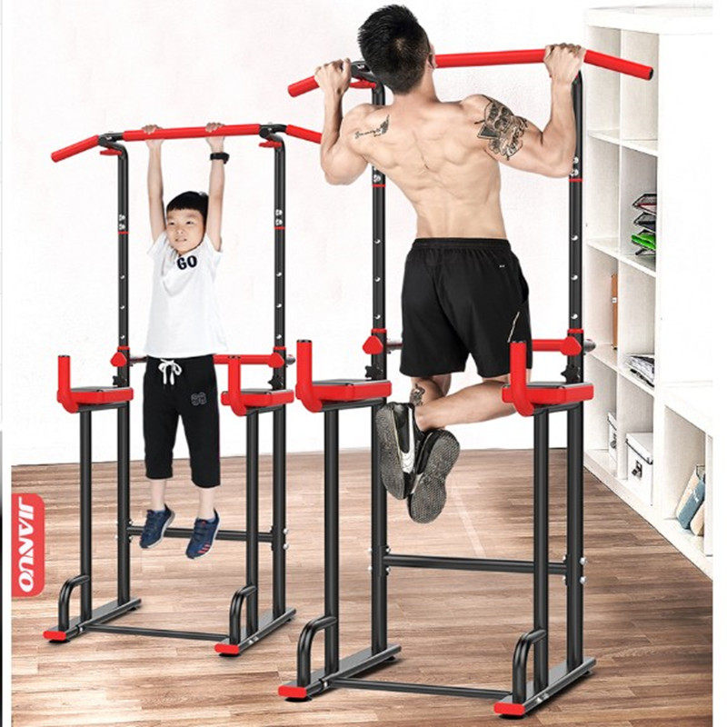 Horizontal bar home indoor pull-up up device double bar frame fitness equipment children stretching height training landing single pole
