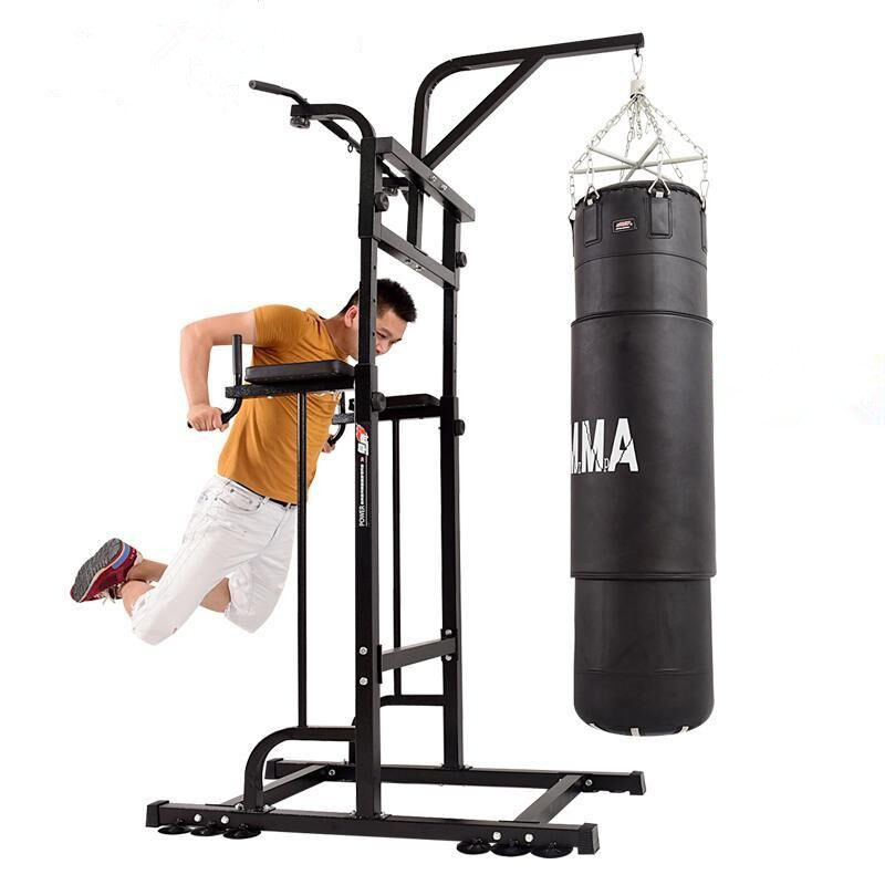 Pull-up up device horizontal bar parallel bar home indoor multi-functional boxing sandbag rack stand sports fitness equipment