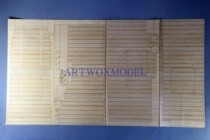 ARTWOX AW30005 1200 large yellow bee number CV-8 wood deck 62001