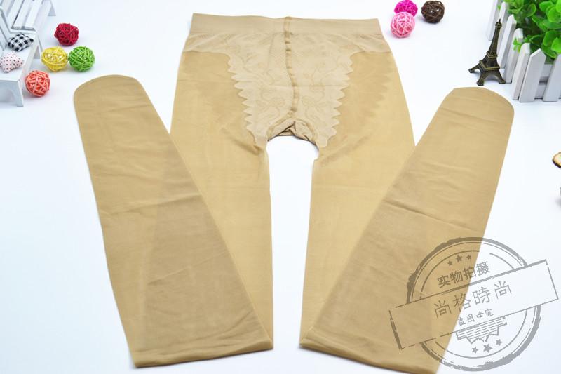 6 đôi 包邮 樱 姿 美 40D gân bò cơ thể lụa tơ tằm gợi cảm cộng với 裆 bikini vớ vớ 8130 quần tất lót lông màu da