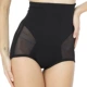 Tingmei đồ lót lưới thoáng khí phần mỏng thoải mái corset quần ba điểm cơ thể quần cao eo eo bụng định hình quần