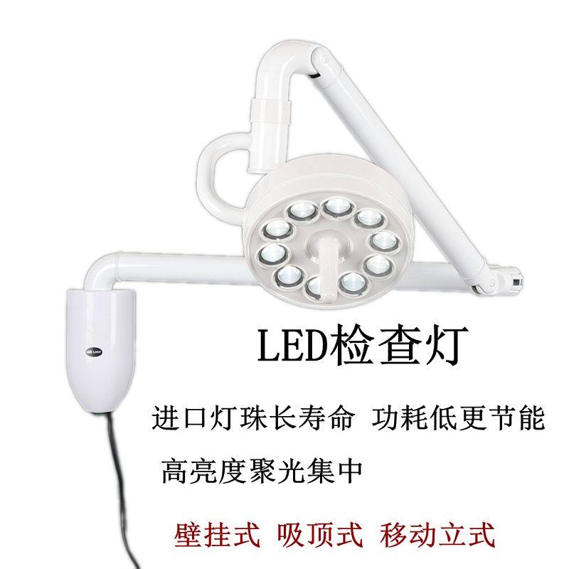 Wall-mounted Upright LED Surgery No Shadow Light Dental Surgery Inspection Beauty Plastic Tattoo Outpatient Pet Hospital