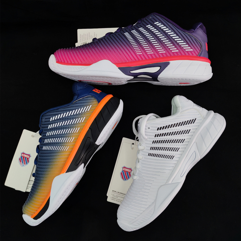 Kswiss Gaishiwei Youth Male and Female Students Kidsren's Tennis Shoes Professional Tennis Sports Shoes Non-Slip and Wear-Resistant