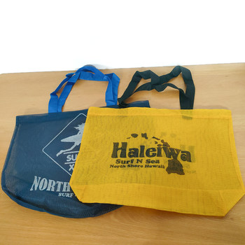 Brand exclusive goods~hollow mesh pocket~visible shopping bag large-capacity shoulder bag~fashionable sports style