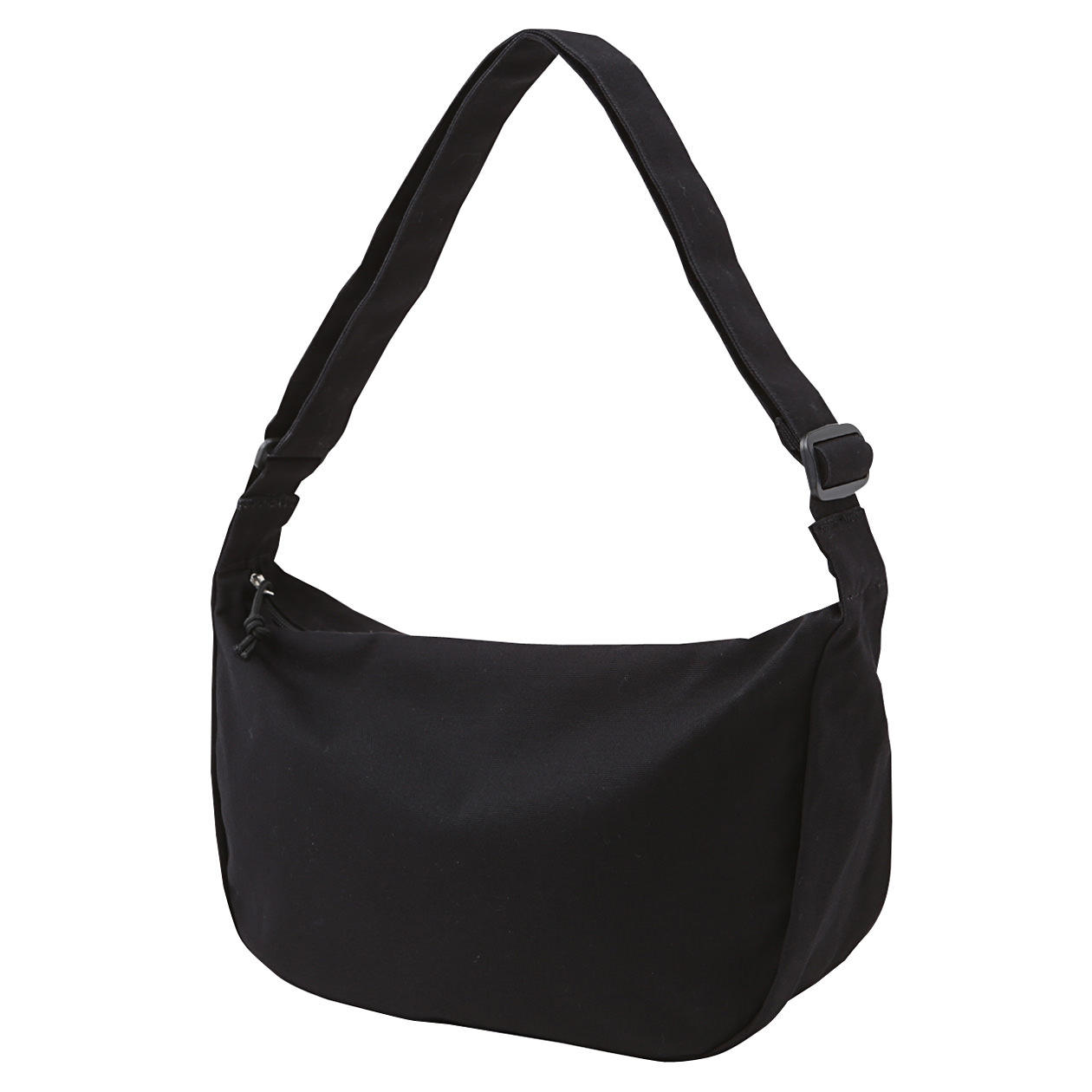 Extremely minimalist bag without print pure colour sails cloth bag polyester fibre men's black dumplings lady brief Oblique Satchel-Taobao