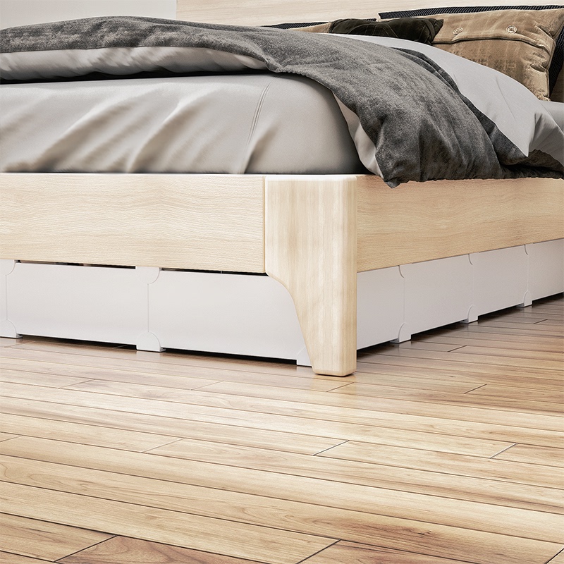 Plastic Bed Bottom Barrier Pet Fence Anti-Drill Under-Bed Protector Fully Enclosed Removable Gap Dustproof Board Plastic Bed Bottom Barrier Pet Fence Anti-Drill Under-Bed Protector Fully Enclosed Removable Gap Dustproof Board