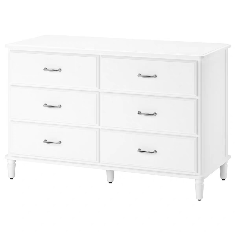 Brand New Ikea Tysel Six-Drawer Chest of Drawers, White, 127X81, Living Room Bedroom Storage Cabinet Brand New Ikea Tysel Six-Drawer Chest of Drawers, White, 127X81, Living Room Bedroom Storage Cabinet