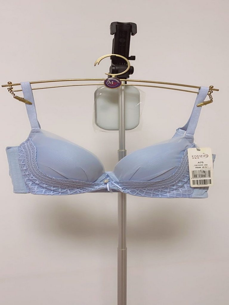 Ives spring and summer new women's upper thin lower thick three-dimensional gathered lace breathable underwear gathered bra 10810458