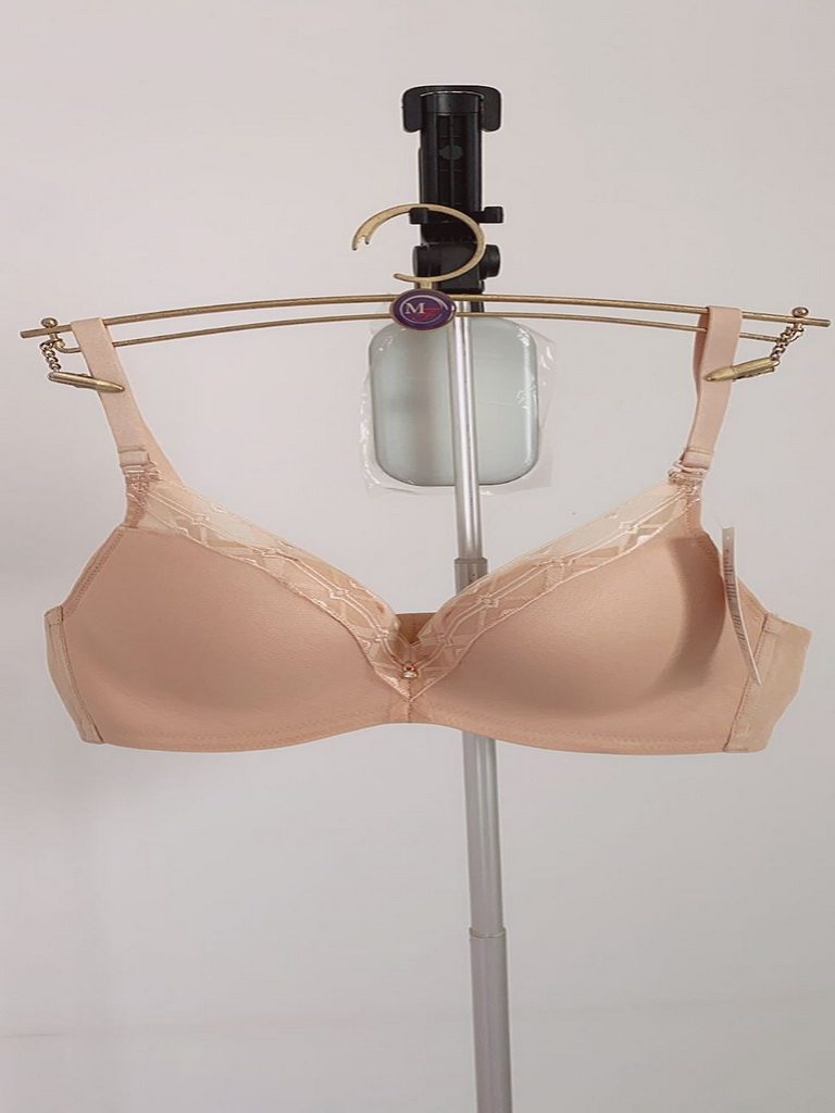 Ives spring and summer new ladies soft steel ring upper thin and lower thick gathered lace detachable underwear 10810557