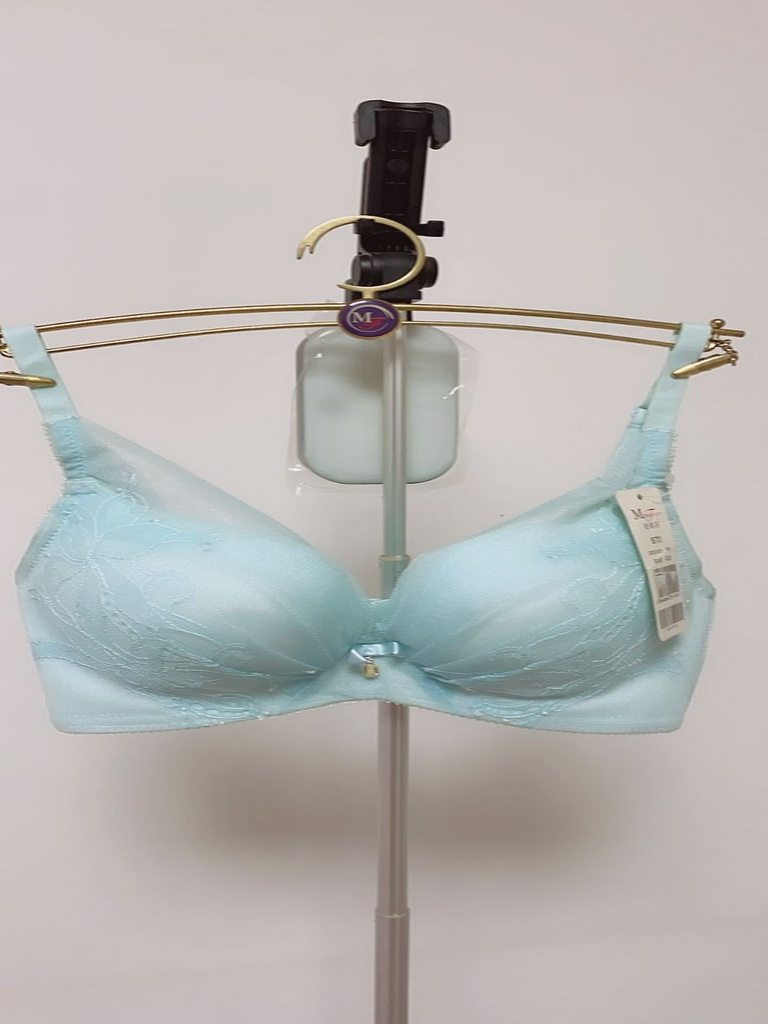 Manny Fanny Spring Summer New Ladies Inclusion Cup Suction Cotton Breathable soft steel ring gathers to adjust bra 20810507