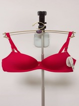 Manny Fen Spring Summer New Lady Great Red No Marks Soft Steel Ring 3 4 Cups Ling Medium Thick Cup Bra 20810586