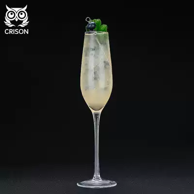 CRIMSON Lead-free Crystal flute Champagne glass Bubble wine glass Goblet Red wine glass Tulip type