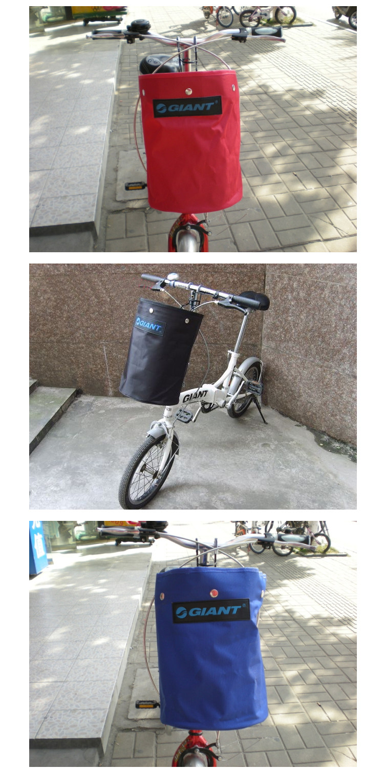 Panier pour vélo GIANT en toile - Ref 2259145 Image 4