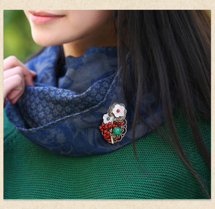 Broche femme en Matériau mixte - Ref 1187144 Image 20