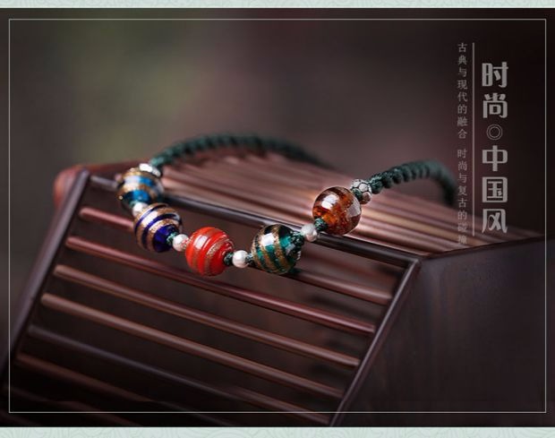 Yan Yu Jiangnan ban đầu dệt tay vòng chân kính retro nữ đơn giản chân hoang dã chuỗi 925 phụ kiện chân chuỗi vòng đeo chân nữ