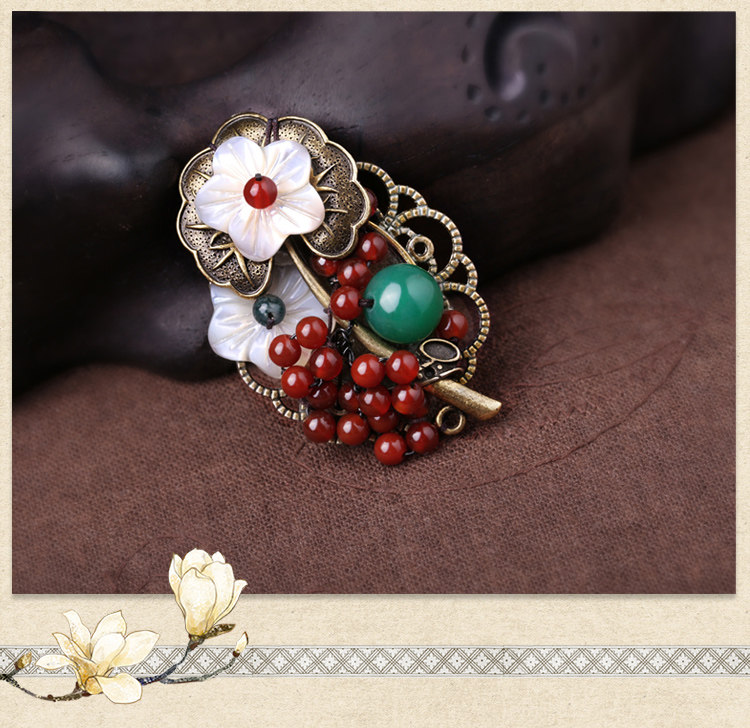 Broche femme en Matériau mixte - Ref 1187144 Image 19