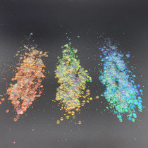 Symphony glitter powder size mix colorful powder non-soluble rainbow glitter sequin DIY handmade glitter powder 50g