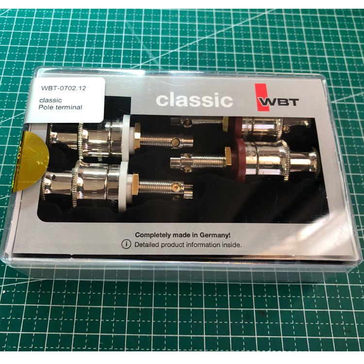 General generation original German WBT 0702 12 white gold free welding 4pcs packed in a box