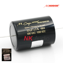 German Mundorf Mondofo mcap Gold and Silver Oil Dip Capacitor 3 9uf 1000V
