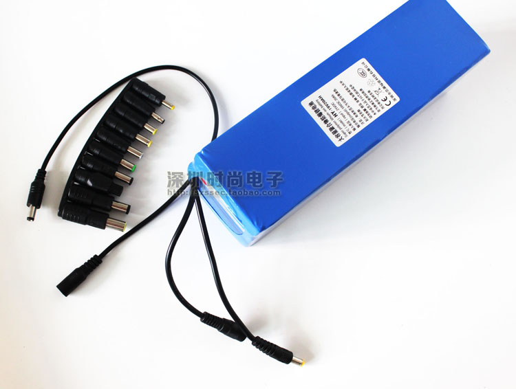 Qua sạc plug-in lithium nguồn năng lượng pin 12 bên máy tính xách tay giờ Router di động --20 giờ điện không bị gián đoạn - Ngân hàng điện thoại di động sạc dự phòng không dây samsung