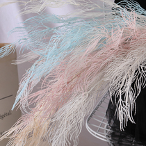  Simulation fog flower phoenix tail grass wedding net red flower wedding landscaping simulation flower multi-fork encrypted phoenix tail flower