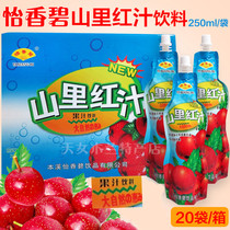 Benxi Yixiang Biye Shanli Red Beverage Juice 55% Juice Concentration 250ml 20 Bags