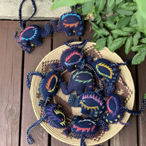 Special offer-Thai handmade thorn embroidered elephant pendant