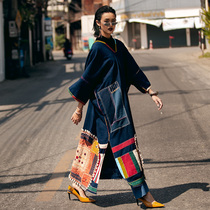 Live-customize Najai Design Thai designer high-end handmade burstings embroidered dress