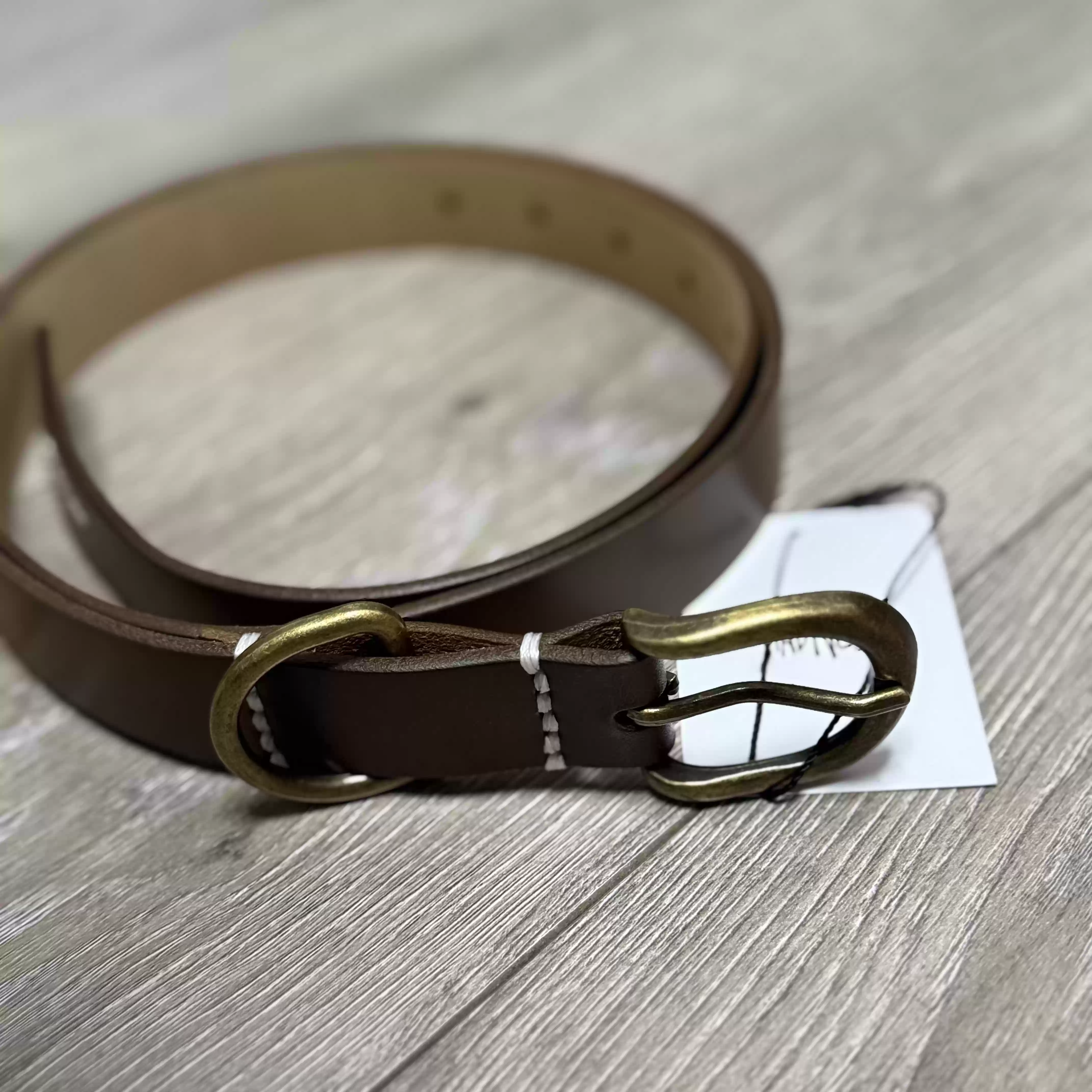 上海现货WTAPS HOOF/BELT/SYNTHETIC 印花小标皮革腰带皮带25SS-淘宝