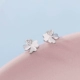 Серьги, серебро 925 пробы, четырехлистный клевер