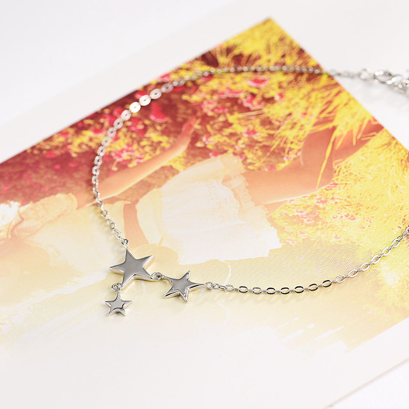 Bracelet de cheville Femme en Argenterie - Ref 3104161 Image 4