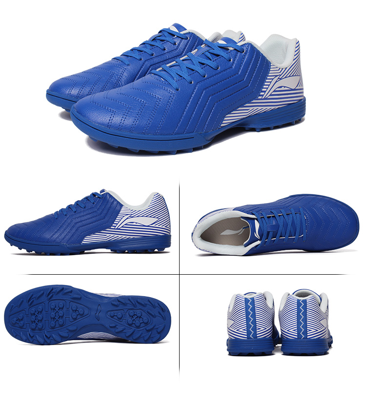 Giày bóng đá đích thực Li Ning trẻ em người lớn thanh niên học sinh nam nữ gãy móng tay đào tạo bóng đá giày thể thao adidas nam