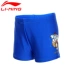 Đồ lót chính hãng Li Ning Trẻ em Quần bơi Boxer Quần bơi Thời trang cho bé trai Quần short nam Đồ bơi Nam bơi đầm