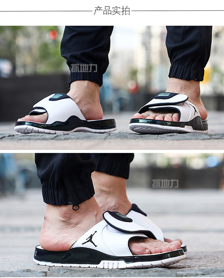 [kẹp] Air Jordan Hydro AJ11 Dép thể thao màu xám lạnh Phục Sinh AA1336-117 dép havaianas