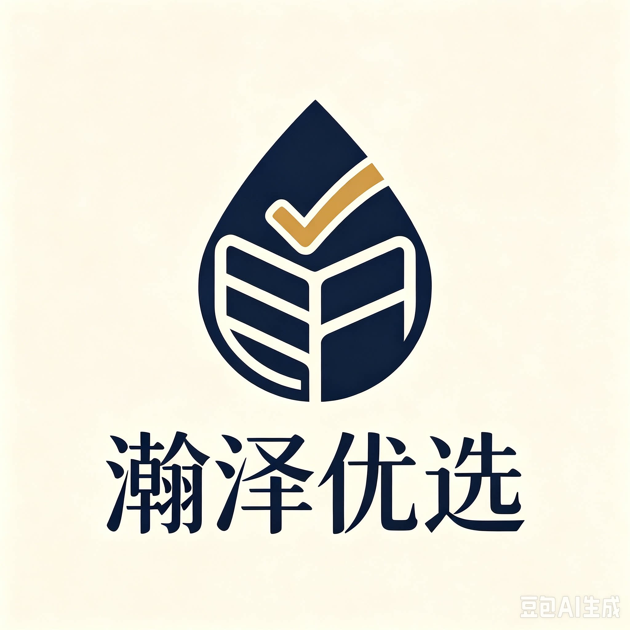 瀚泽优选的LOGO