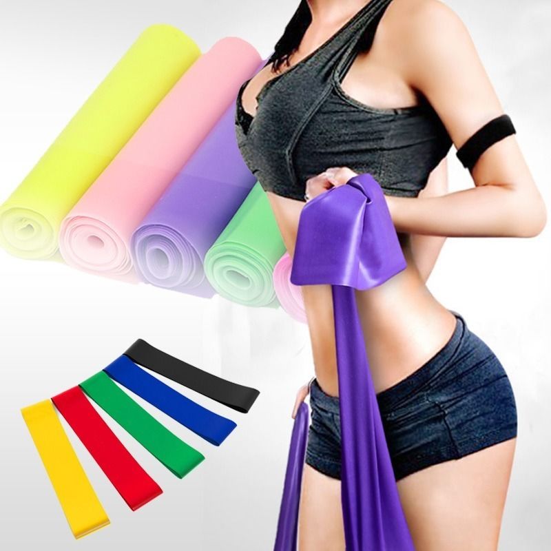 Yoga elastic band exercises back open shoulders fitness men and women slimming pull piece stretch belt stretch resistance belt