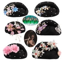New Jasmine Xiang Yunfei large-scale performance hair bun Southern Ying less hair ornaments classical dance ethnic minority stage headwear