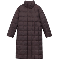 ERDOS Stand Collar Mid-Length Quilted Cotton Jacket Womens Autumn and Winter Simple Commuting Cashmere Floss Jacket