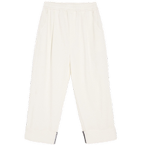 Casual versatile straight 9-point pants for men women and middle-aged children 24 spring and summer new products erdosKIDS Ordos childrens clothing