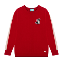 1436 new autumn and winter kid cashmere round neck clip-on childrens knitted sweater