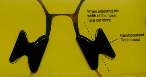 Силиконовые солнцезащитные очки, нескользящие носовые полоски