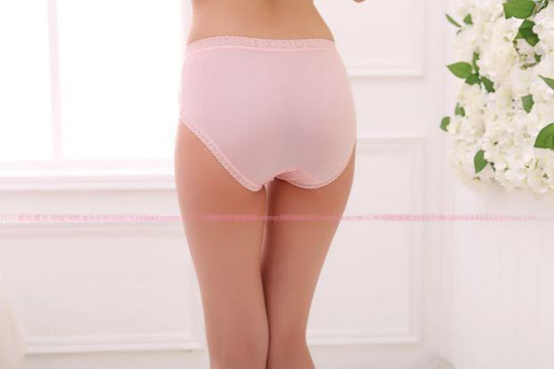 Mới 100% lụa lụa nữ dệt kim lụa đồ lót ren hẹp không có dấu vết lụa tóm tắt nhiều màu quần xì nữ