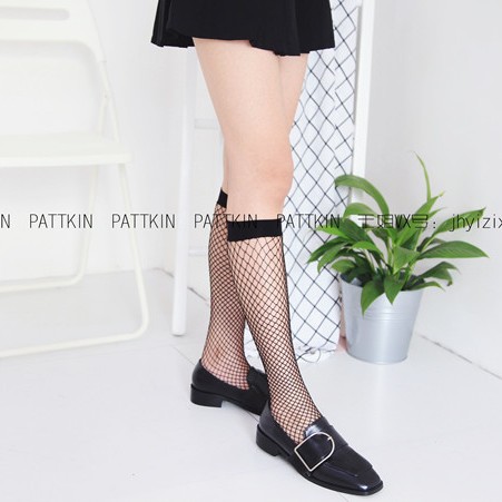 phụ nữ fishnet vớ Harajuku gió quần jean lỗ lớn sexy lưới vớ pantyhose thậm chí rỗng lưới vớ mùa hè.