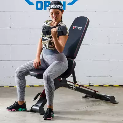 Professional dumbbell stool Commercial bench press stool Flying bird stool supine board Private lesson practice stool Fitness stool Household fitness equipment