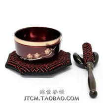 Made in Japan direct mail bronze chime practice bowl Buddhist sound bowl set bronze celebration Buddhist utensils